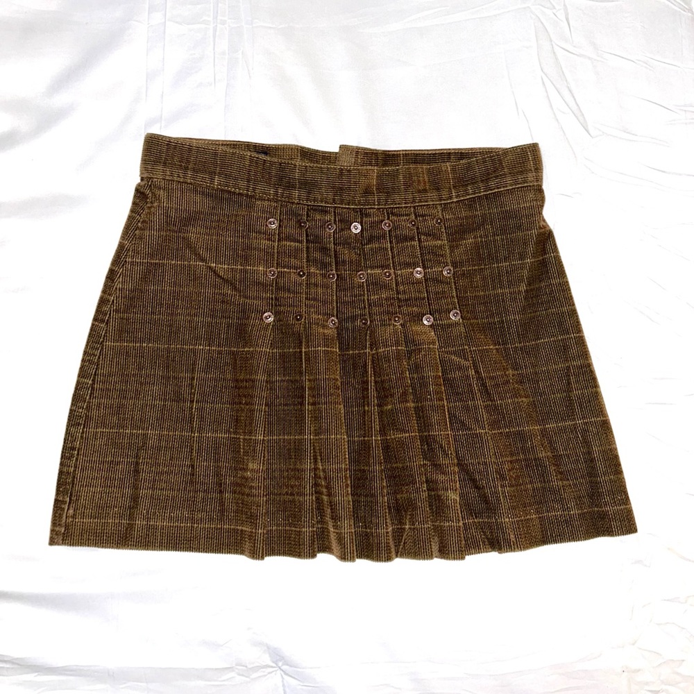 Vintage 90’s Juicy Couture Corduroy Pleated Skirt